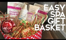 EASY INEXPENSIVE SPA GIFT BASKET IDEA + We're Making Cookies!