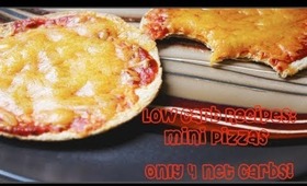 Low Carb Recipes: Mini Pizzas!