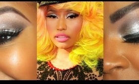 Easy!!! Nicki Minaj VMA 2012 Makeup Tutorial