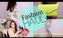 Haul H&M ZARA Spring Fashion Shoes & Clothing