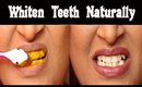 Whiten Teeth Using Turmeric
