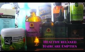 Healthy Relaxed Hair | Massive Beauty Empties | Part 1 | Kay's Ways