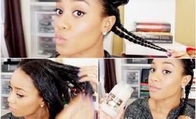 How To Retain Moisture For Dry Hair | L.O.C. Method