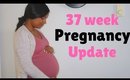 37 week pregnancy update | growth scan | contractions & dilated