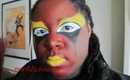 2nd entry to makeupbygloria's tribal face paint contest