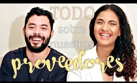 TODO sobre nuestros Proveedores ♡ Zamelia BODA