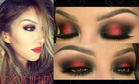 Maquillaje con ROJO ( Look in RED)