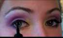 Inspired - Dramatic Purple and Yellow Makeup Look