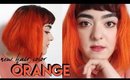 New Hair Cut and Color | Orange Hair