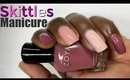 Trendy Skittles Manicure