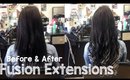 Fusion Extensions - Before & After Transformation | Instant Beauty ♡