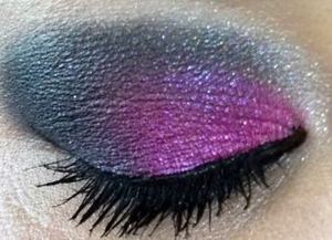Smoky eye using MAC's Black tied & Hepcat...please try this looks and share with me on my page or fb.