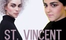 St. Vincent Inspired Makeup Tutorial | Laura Neuzeth