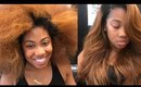 From Curly To Straight Natural Hair Transformations