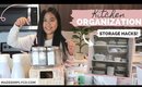 How To Organize Your Kitchen! QUARANTINE PROJECT | Storage and Hacks