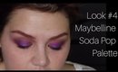 Look 4: Maybelline Soda Pop Palette - Purples