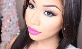 New Years Eve Makeup [Bright & Glittery]