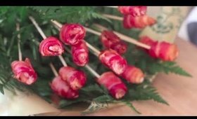 HOW TO MAKE A BACON BOUQUET