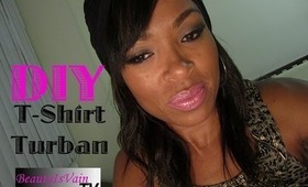 DIY T-Shirt Turban