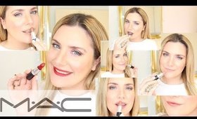 MAC LIPSTICK COLLECTION LIP SWATCHES (Real and Wearable)
