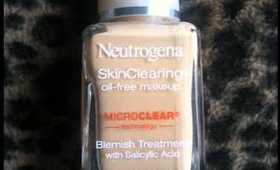 Neutrogena Skin Clearing Oil Free Makeup Microclear, Ivory