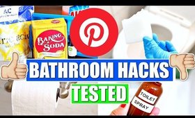 Pinterest DIY Bathroom Cleaning Hacks TESTED!