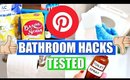 Pinterest DIY Bathroom Cleaning Hacks TESTED!
