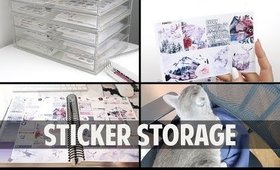 STICKER STORAGE - vlog