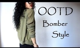 OOTD ~ Bomber Jacket - How To Style Fashion Video| CillasMakeup88
