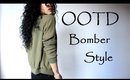 OOTD ~ Bomber Jacket - How To Style Fashion Video| CillasMakeup88