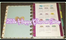 MAMBI Happy Planner 2016 Setup