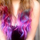 Tie Dyed Hair