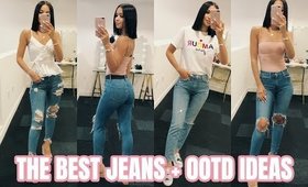 THE BEST JEANS + EVERYDAY OOTD IDEAS | Diana Saldana