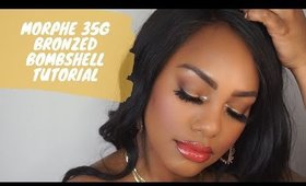 Bronze Bombshell Makeup - MORPHE 35G BRONZE GOALS TUTORIAL