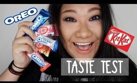 Kitkat and Oreo Taste Test!
