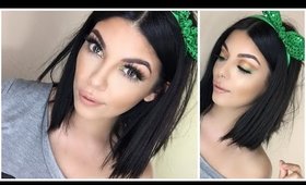 EASY ST PATRICKS DAY MAKEUP TUTORIAL | GREEN | SCCASTANEDA