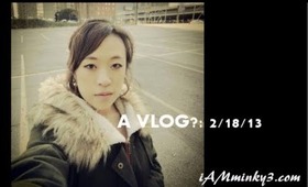 A Vlog? (2/18/13)