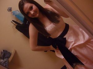 prom dress shopping :)