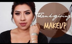 THANKSGIVING Makeup Look | 2 lip combos