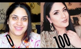 GRWM: 0-100 for Pakistani/Indian Wedding!