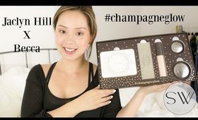 NEW Jaclyn Hill Becca Champagne Collection review & swatches