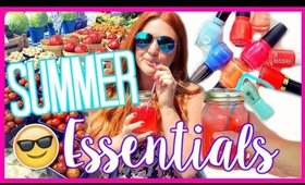 SUMMER ESSENTIALS: DRINK, BEAUTY, THINGS TO DO! | CarolaneCP