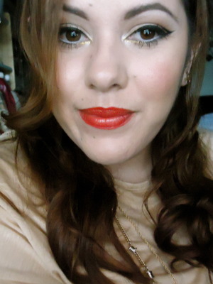 Just bought the Hey Sailor! Lipglass in Riviera Life and love the way it looks over a red liner! Thanks to Jamie at my local MAC for the great look!