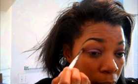 perfect brows and liner tutorial...doing it my way