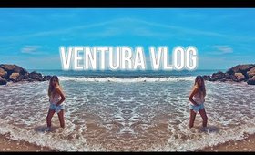 VENTURA VLOG - BEACH, PIER, SAN BUENAVENTURA MISSION, HARBOR