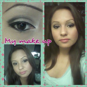 Smokey eye look