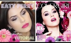 Drugstore Makeup Tutorial - Katy Perry Covergirl Purple Smokey Eye - Collab with Lacy Nicole!