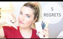 5 PRODUCTS I ABSOLUTELY REGRET BUYING!  | TheInsideOutBeauty.com by Heidi