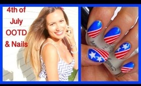 4th of July OOTD & Collab with HannaRoxNails