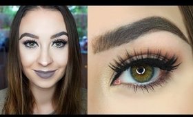 Cool Toned Makeup Tutorial // Greige Lips